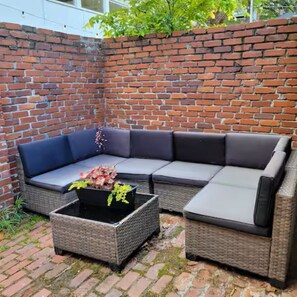 Terrace/patio - Honey Studio · FIFA Midtown Gem · Private Parking (Atlanta)
