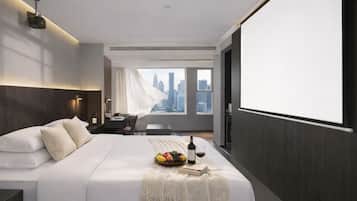 Luksus-dobbeltrom, byutsikt