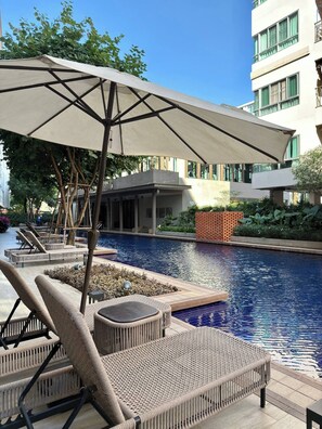 Studio, 1 makuuhuone, esteetön, patio | Terassi/patio