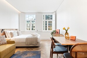 1 bedroom, iron/ironing board, Internet, bed sheets - GuestReady - Santa Barbara Garden House 23 (Braga)