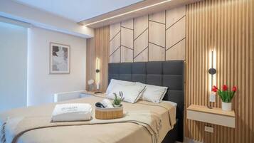 2 bedrooms, iron/ironing board, travel crib, WiFi
