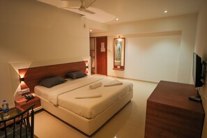 Quarto casal luxo, vista para a cidade