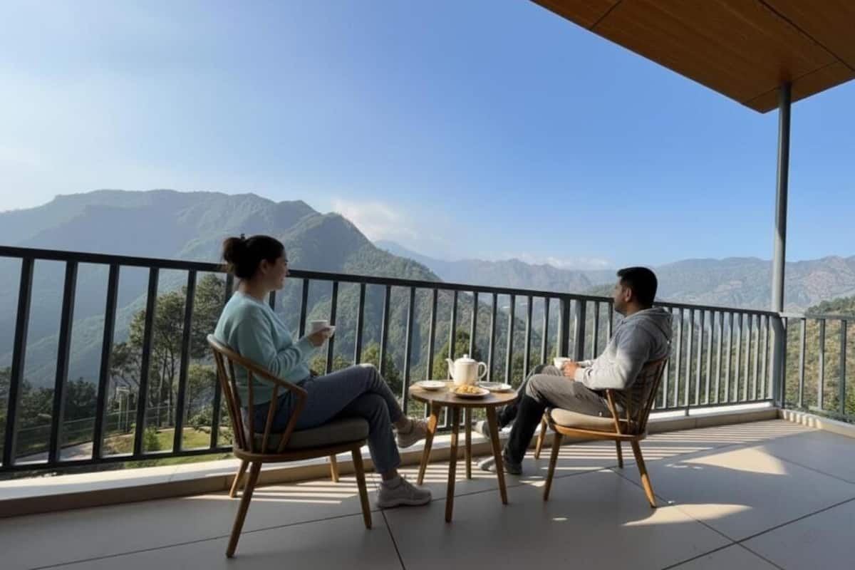 Double or Twin Room, Balcony, Valley View | Property grounds