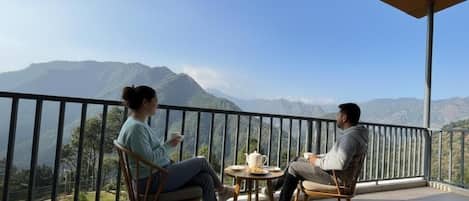 Double or Twin Room, Balcony, Valley View | Property grounds