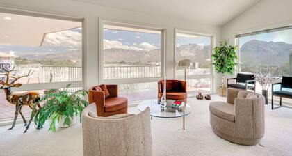 Near Trails: Luxe Mountain-View Retreat in Tucson!