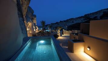 Litheos Luxury Cave Loft | Terrasse/Patio