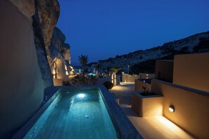 Litheos Luxury Cave Loft | Terrass/Patio