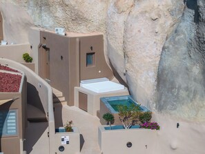 Cave Loft with Sea View and Outdoor Jetted Tub | Tina de hidromasaje