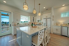 Dishwasher, coffee/tea maker, cookware/dishes/utensils - 2 Homes + 2 Pools | Boardwalk Beach Access | Southern Cross & Coastal Commons (Port Aransas)