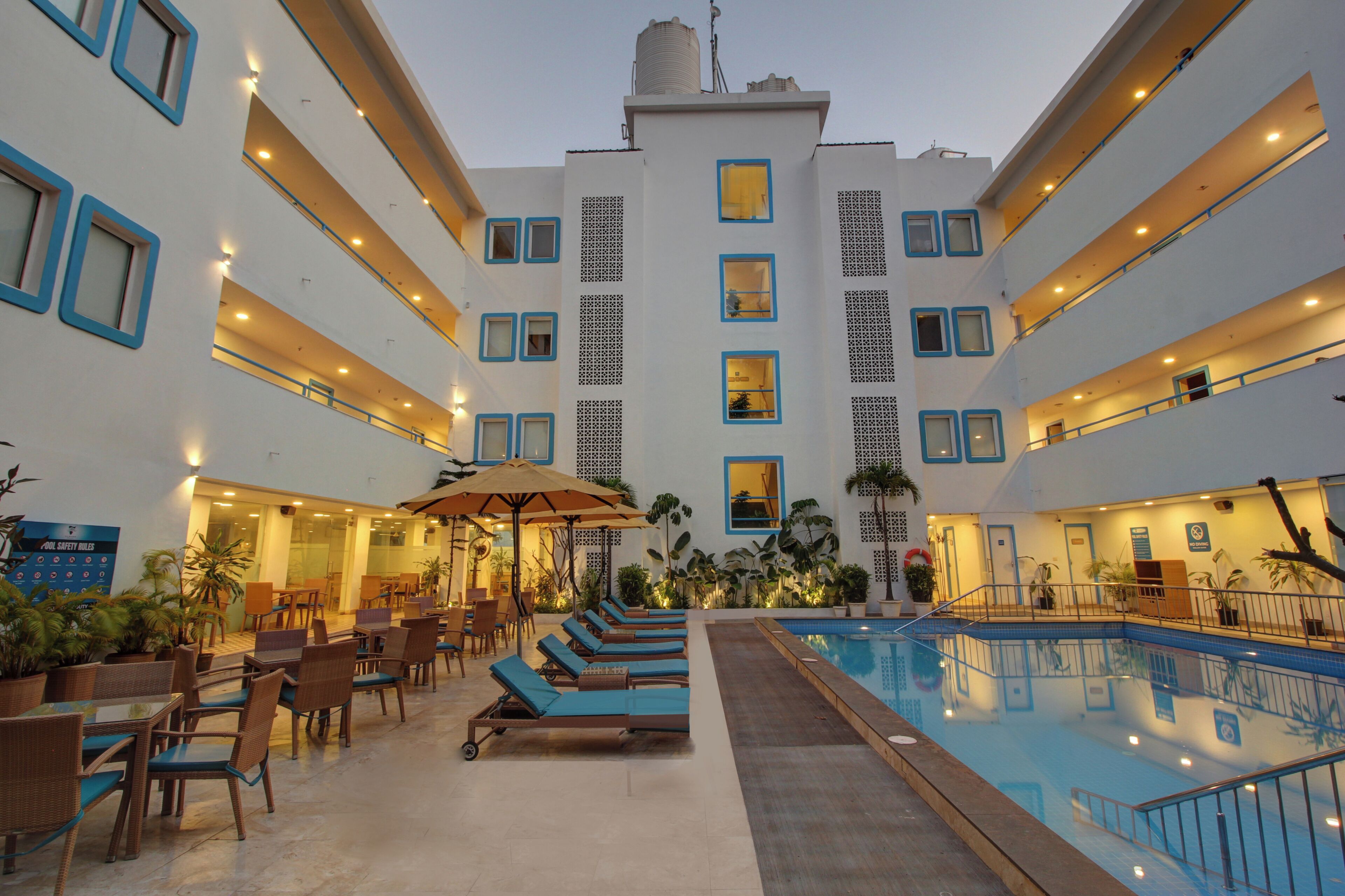 Outdoor pool