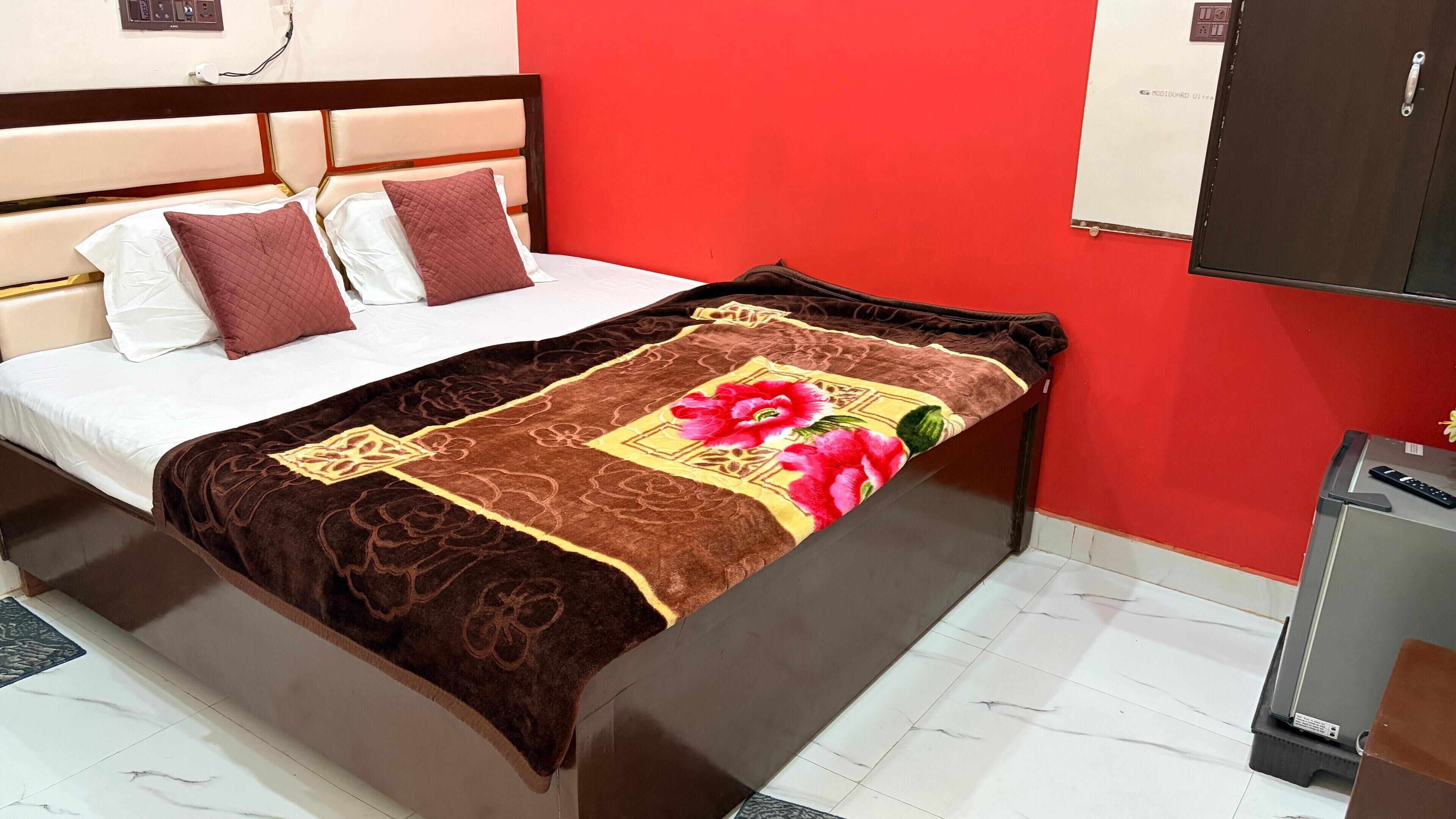 デラックス ダブルまたはツインルーム バルコニー シティビュー