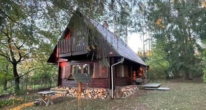 Detached romantic chalet in the woods - U Faflika