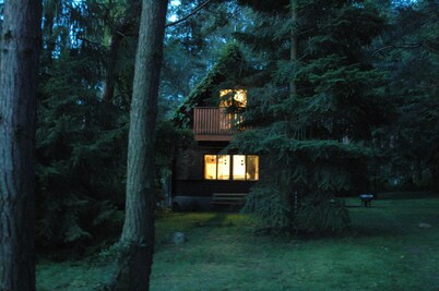Detached romantic chalet in the woods  - U Faflika