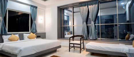 Chambre exécutive, vue sur la ville