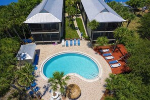 Pool - Beachfront Englewood Beach Sunburst Condo - Gulf Views - Pool - Dock - Manasota (Englewood)