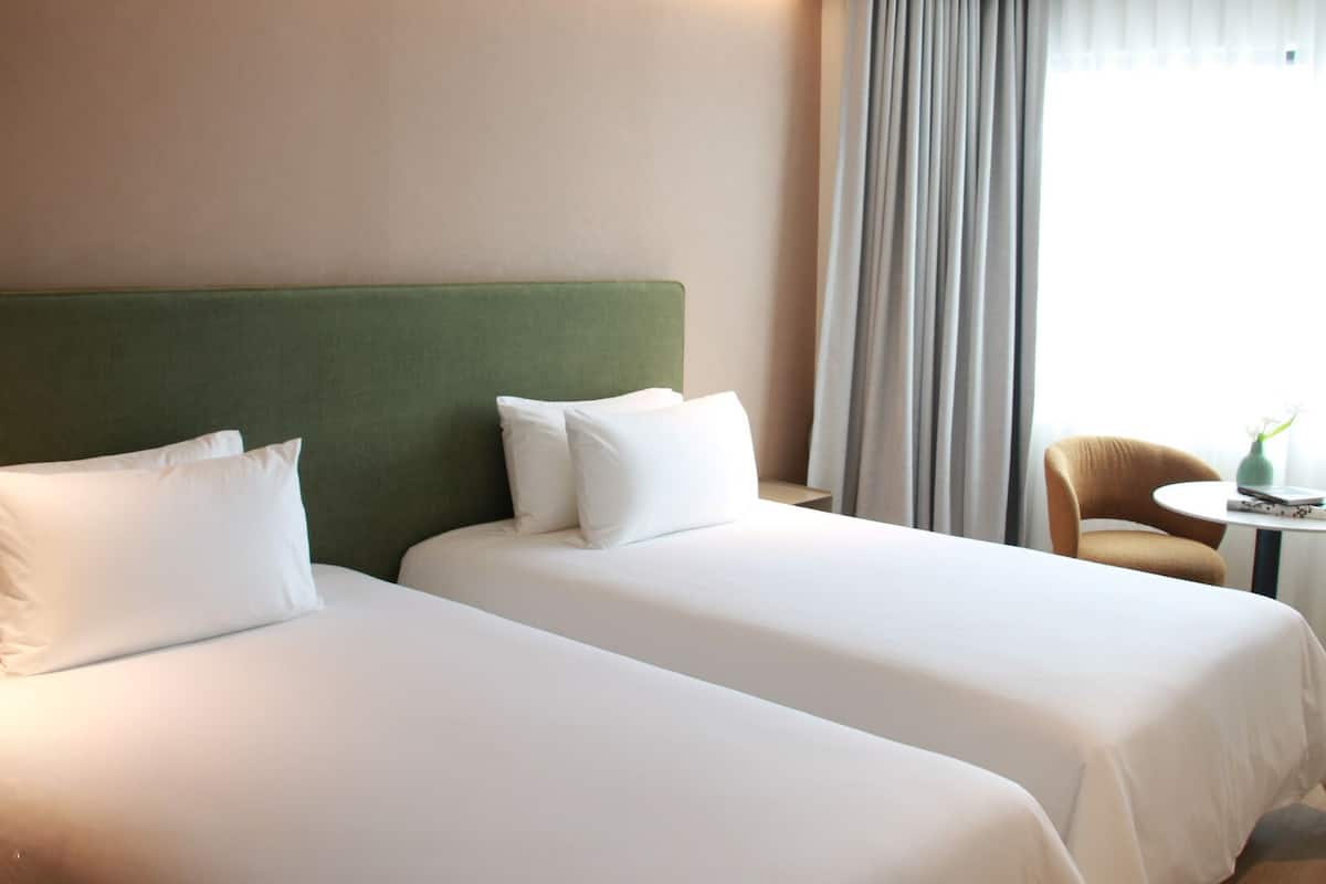 Camera Superior con 2 letti singoli, balcone, vista città