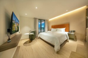 Superior tweepersoonskamer, 1 kingsize bed, niet-roken, uitzicht op de stad | Gratis wifi