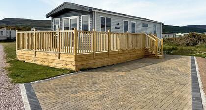 Modern, spacious holiday caravan with two bedrooms sleeping four people.