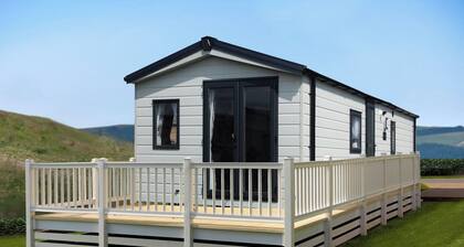 Luxury holiday home with two bedrooms sleeping four people.