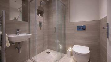 Shower, hair dryer