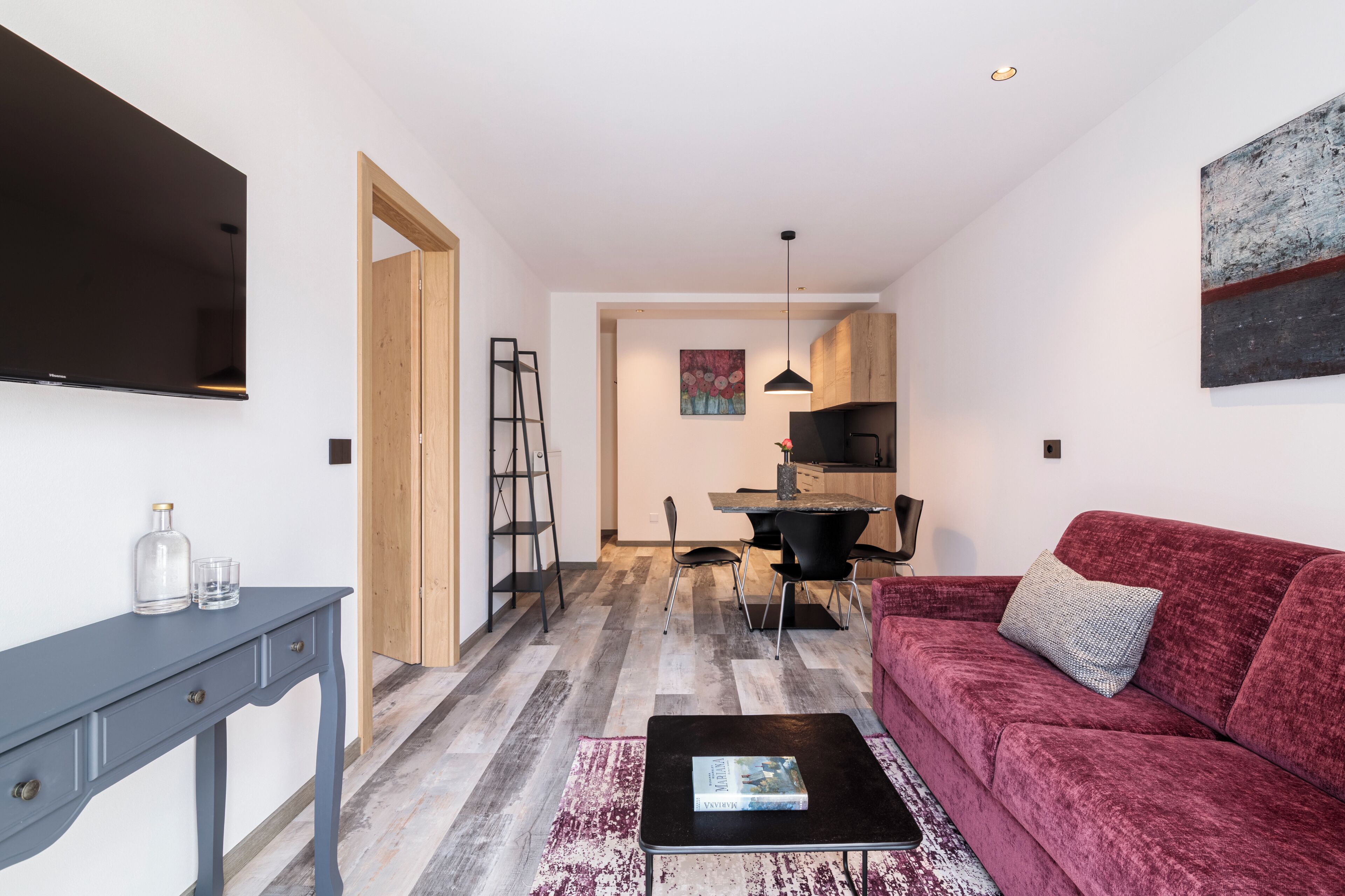Familienapartment | Wohnbereich | Kinderspielzeug