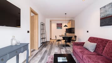 Familienapartment | Wohnbereich | Kinderspielzeug