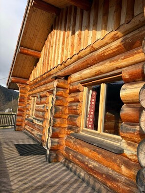 Exterior detail - Log cabin, close to the slopes, 8p (La Bresse)