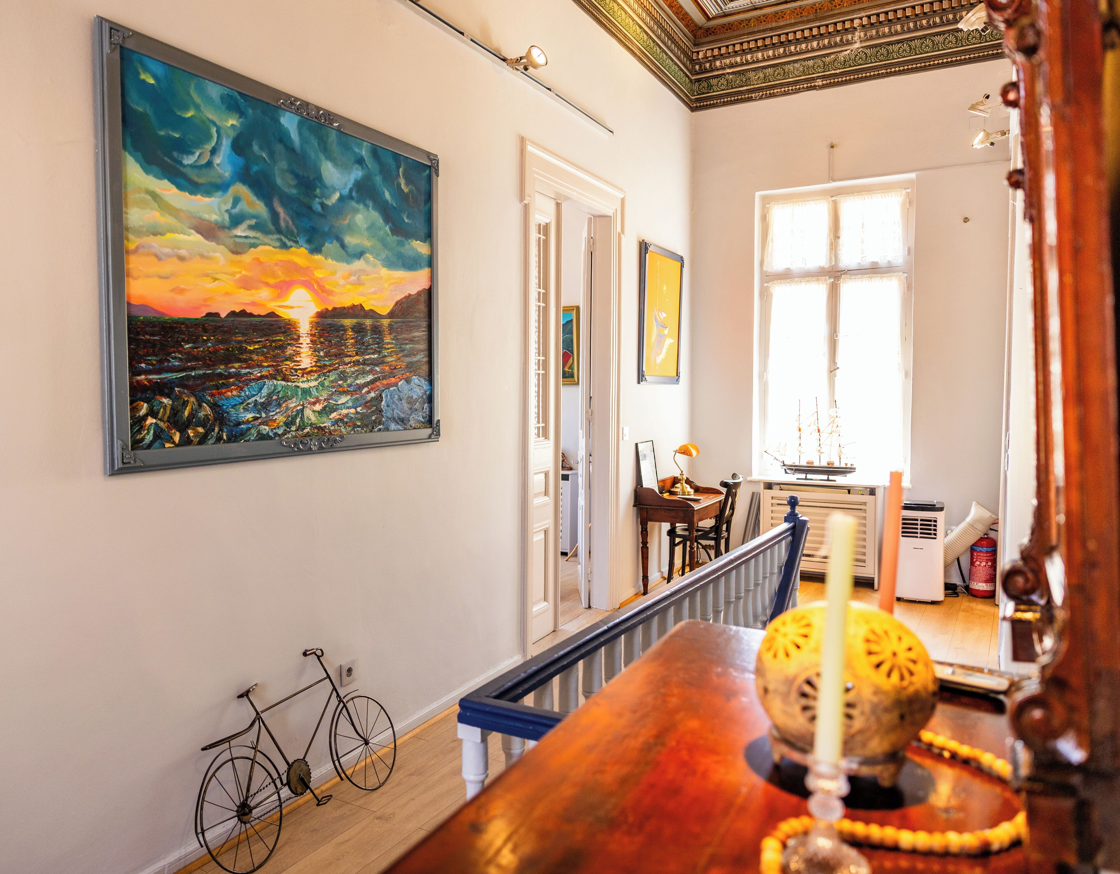 Leilighet – deluxe, balkong, sjøutsikt | Safe på rommet, strykejern/-brett og wi-fi (inkludert)