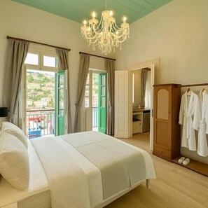Deluxe Apartment, Balcony, Sea View - LOS 2 (Symi)