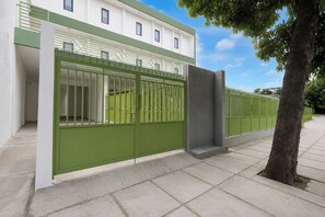 Fassade der Unterkunft
