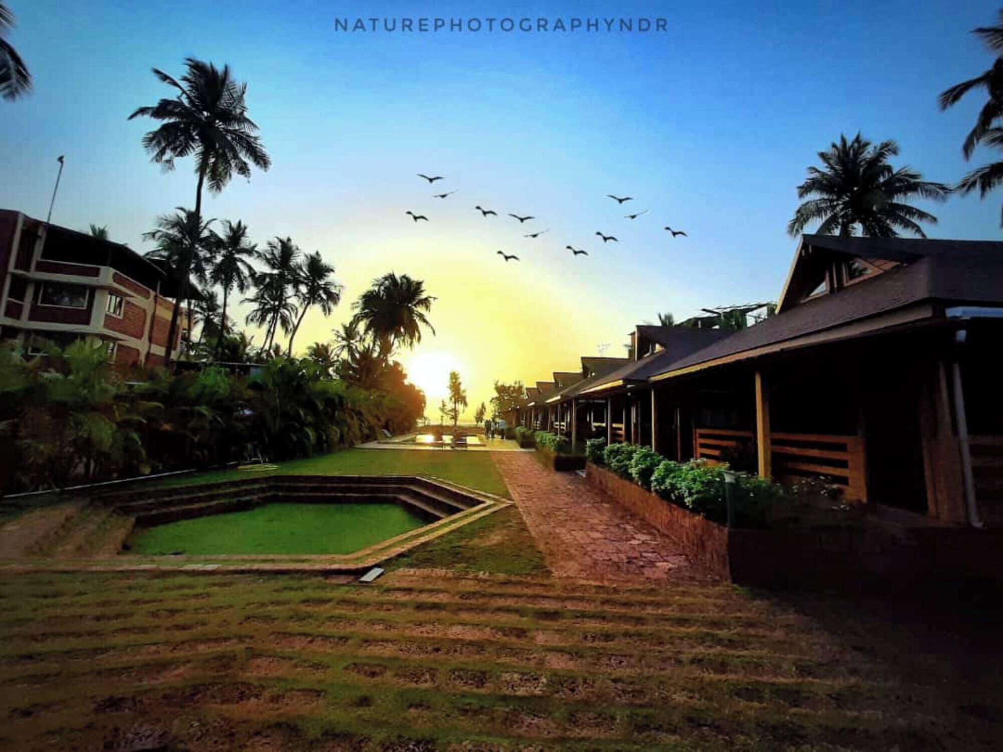 Terrein van de accommodatie