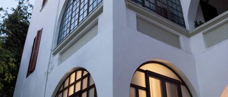 Fassade der Unterkunft