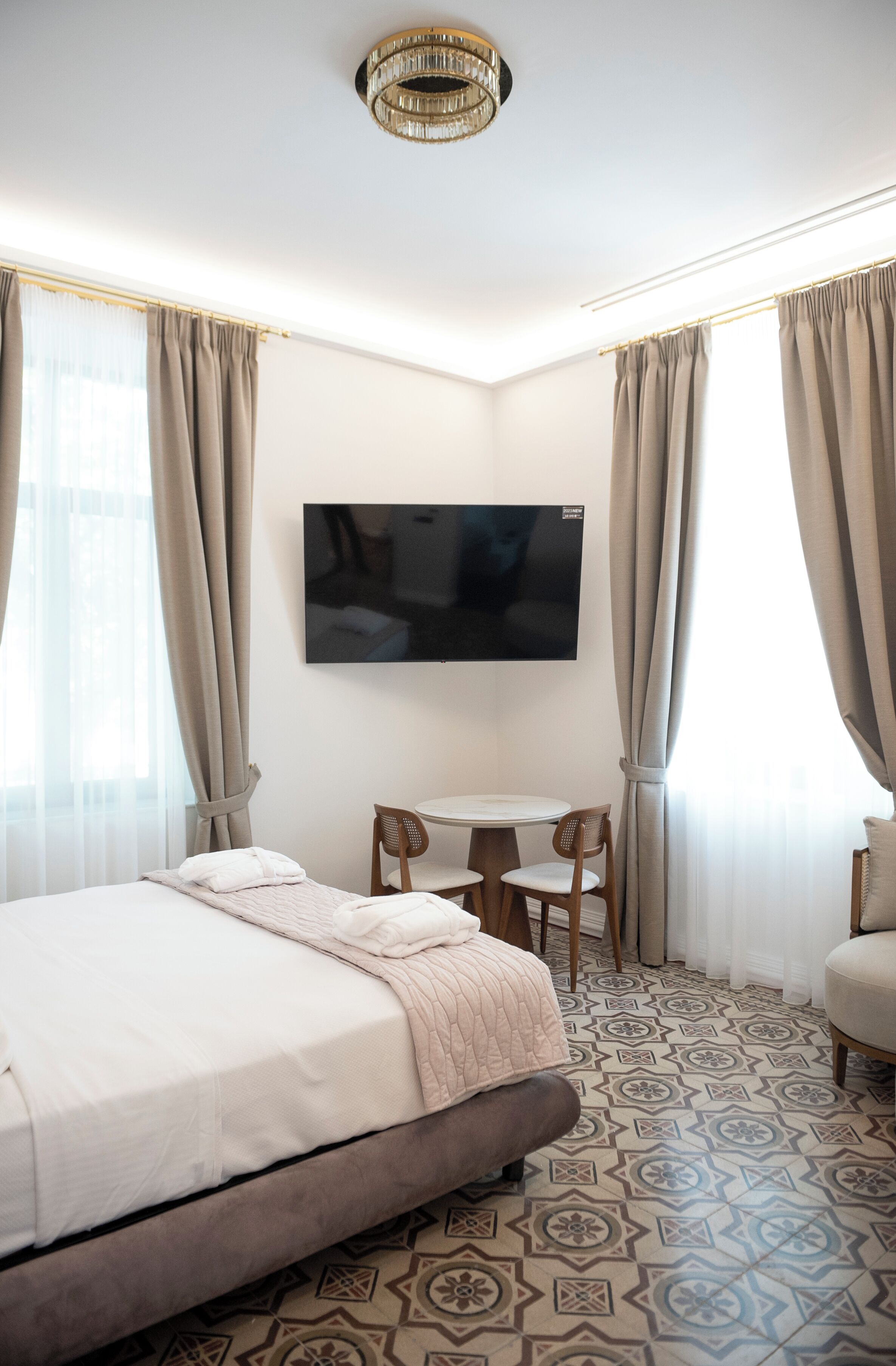 Suite Deluxe, patio, vista a la ciudad