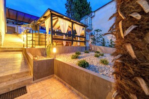 Terrace/patio - Vacation apartment for 2 - only 150 m to the beach (Dramalj)