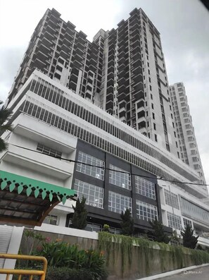 Façade de l’hébergement