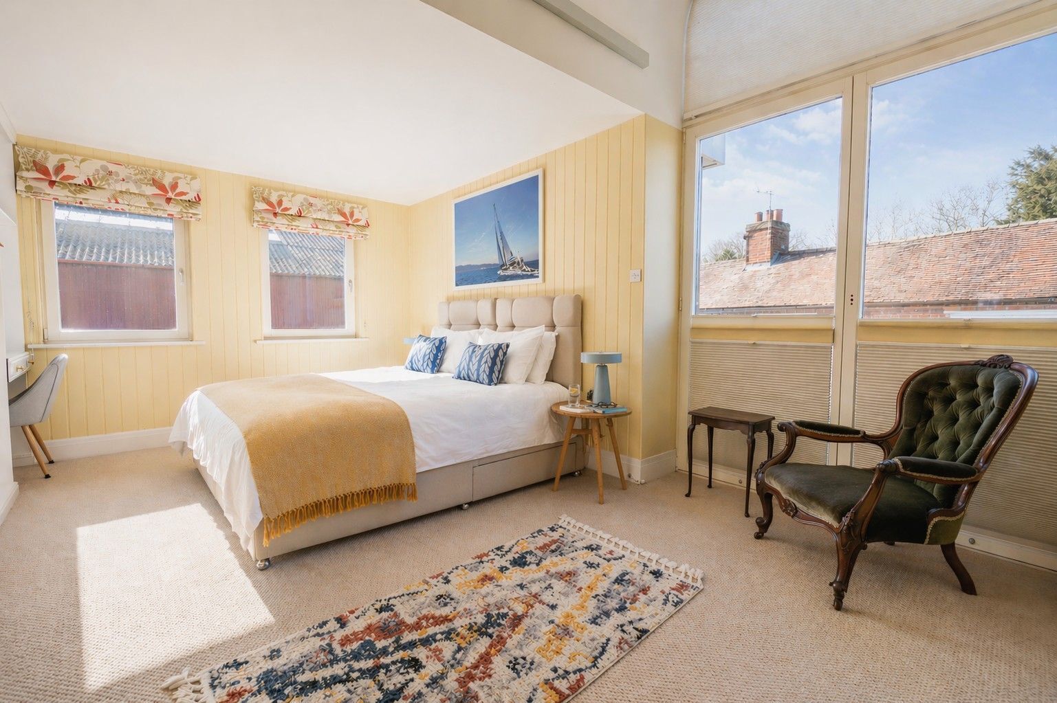 3 bedrooms, iron/ironing board, travel cot, WiFi
