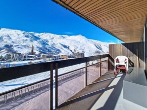 Property grounds - Spacious apartment - 6 guests, ski-in/ski-out (Les Menuires)