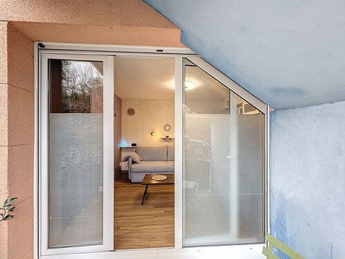 Studio with small terrace on first floor