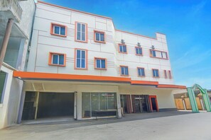 Overnatningsstedets facade