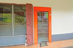 Entrada de la propiedad