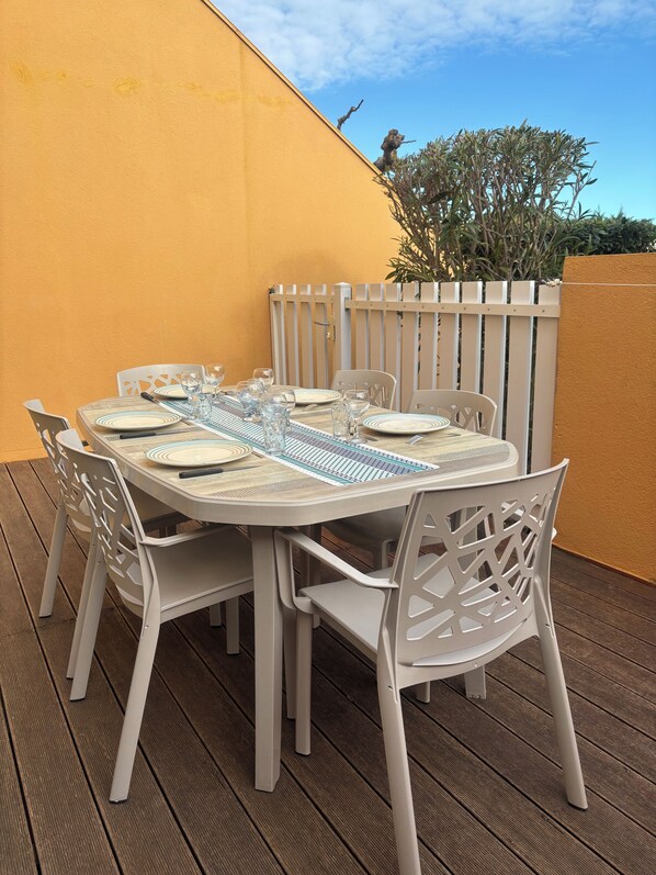 Udendørs spisemuligheder