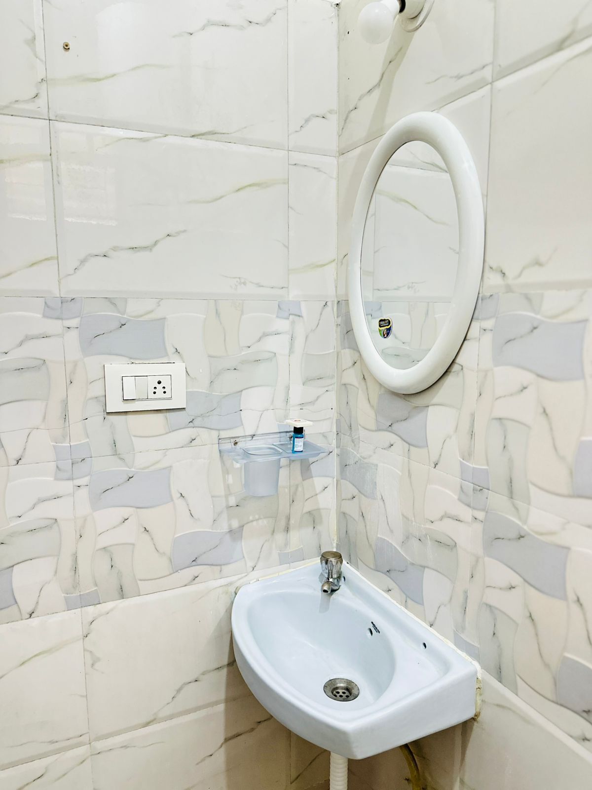 Dobbeltrom – deluxe, byutsikt | Bad