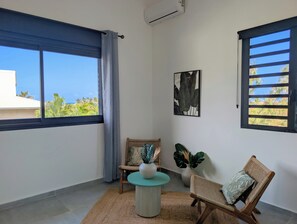 Living area - Villa Néréa - 4 Bedrooms, pool near the lagoon (Saint-Paul)
