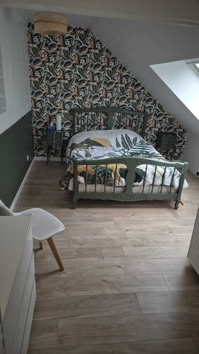 Gîte convivial à l'étage