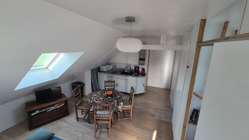 Gîte convivial à l'étage