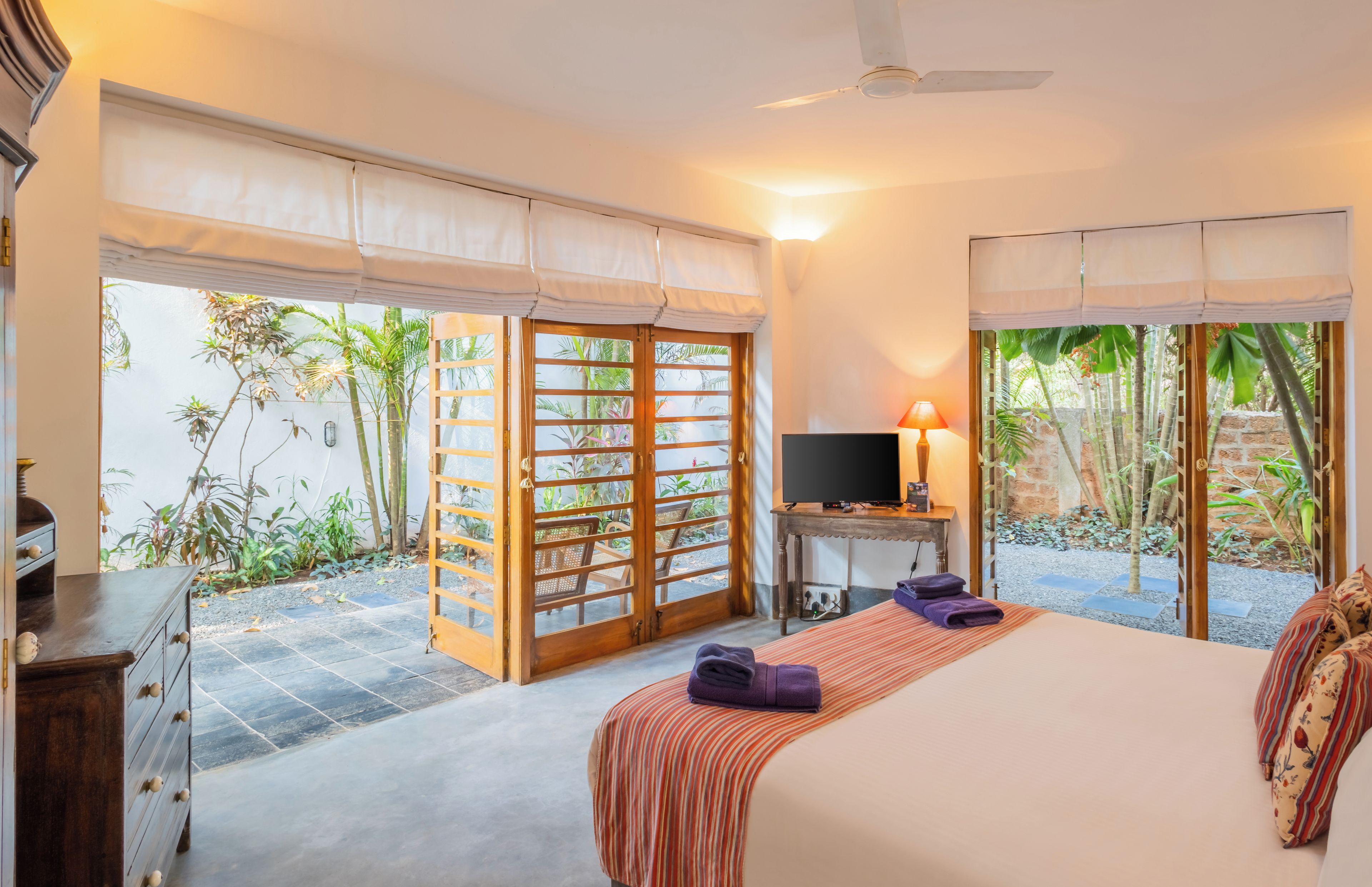 Villa, 2 chambres, piscine privée, vue jardin
