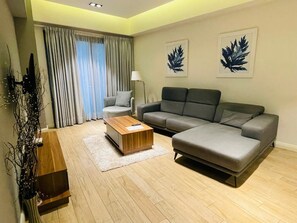 Apartment, 1 Bedroom, Non Smoking | Living area - The Pearl In City Apartments (Accra)