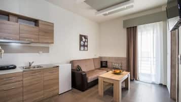 Căn hộ dành cho gia đình, không hút thuốc, ban công | Khu phòng khách