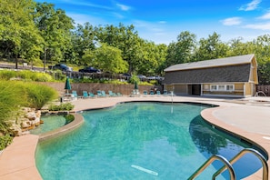 House (3 Bedrooms) | Interior - Private Pool, Patio: Dog-friendly Ozarks Retreat (Osage Beach)