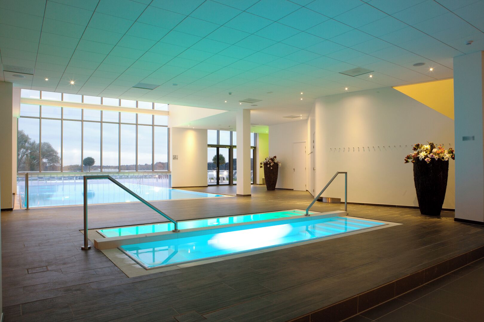 Piscine couverte, piscine chauffée